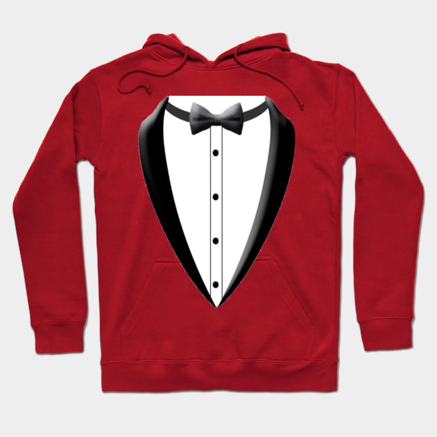 suit tie wedding tuxedo Hoodie by soufyane